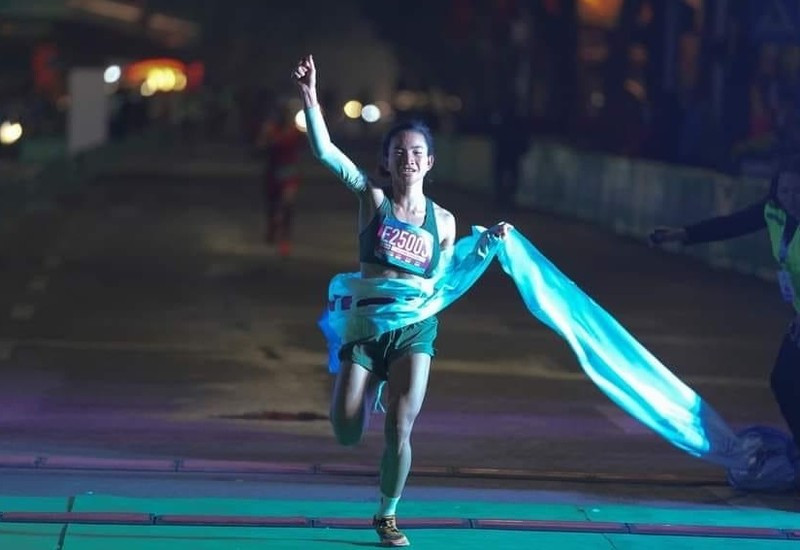 La atleta vietnamita Nguyen Thi Oanh (Fotografía: hanoimoi.com.vn)