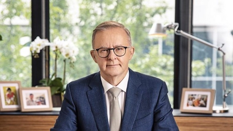 El primer ministro de Australia, Anthony Albanese. (Fotografía: VNA)