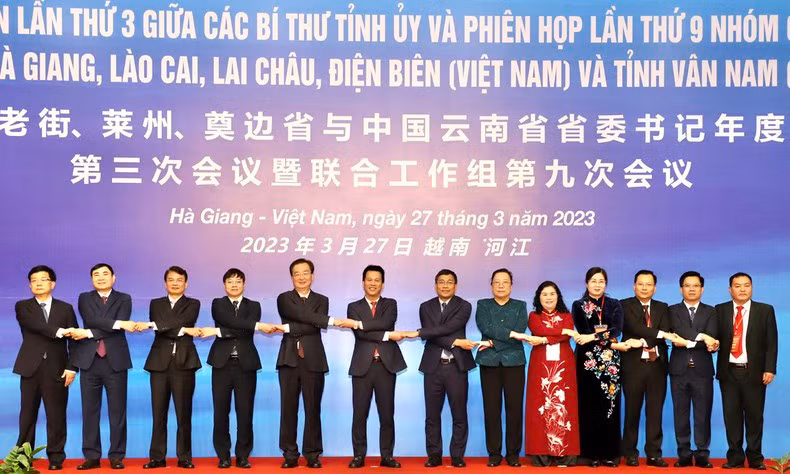 Delegados a la cita. (Fotografía: Nhan Dan)