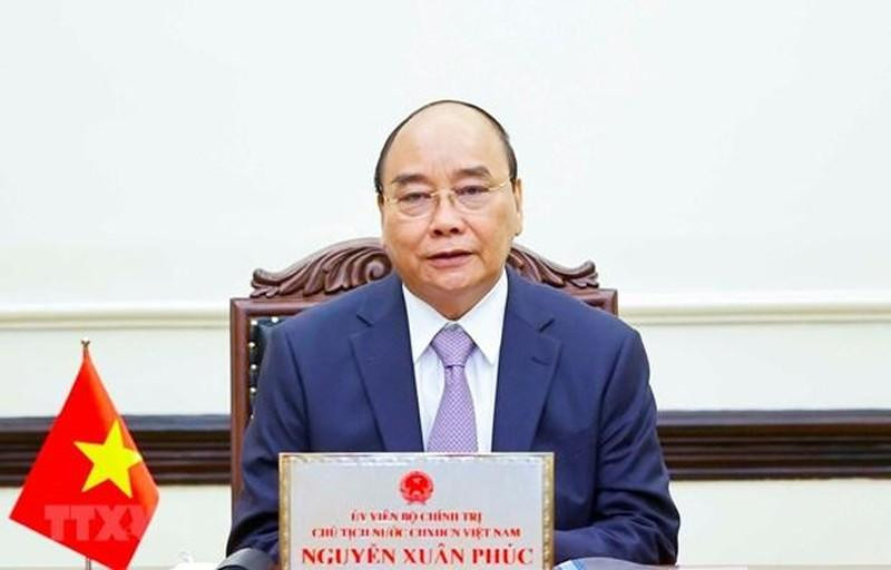 El presidente de Vietnam, Nguyen Xuan Phuc. (Fotografía: VNA)