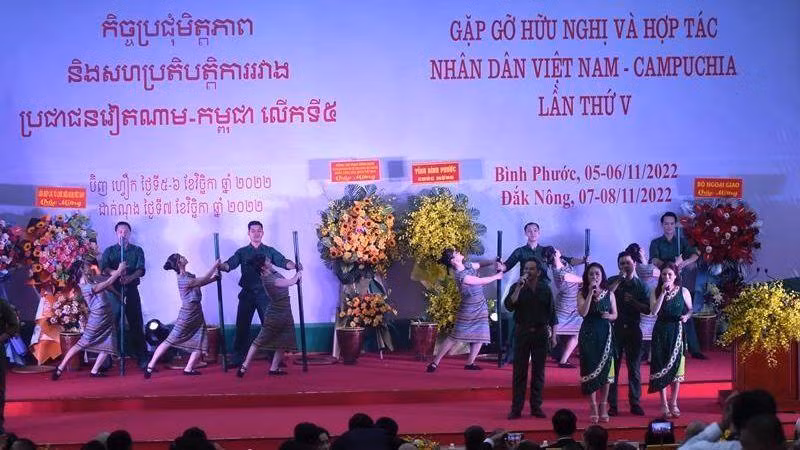 En el evento. (Fotografía: Nhan Dan)