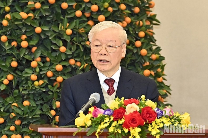 El secretario general del Partido Comunista de Vietnam, Nguyen Phu Trong. (Fotografía: Nhan Dan)