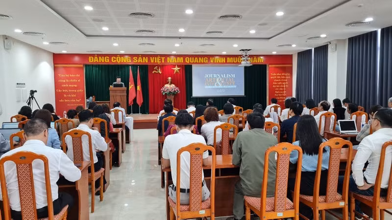 Escena de la cita. (Fotografía: Nhan Dan)