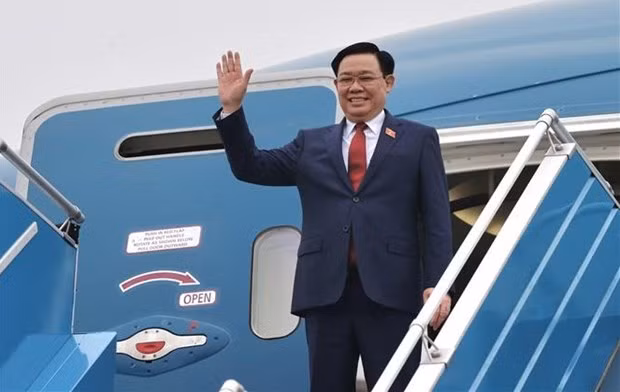 El presidente de la Asamblea Nacional de Vietnam, Vuong Dinh Hue. (Fotografía: VNA)