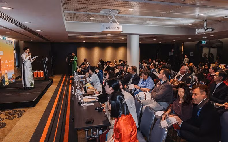 En el evento. (Fotografía: Nhan Dan)