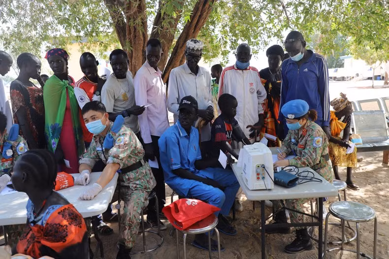 En la actividad. (Fotografía: Nhan Dan)