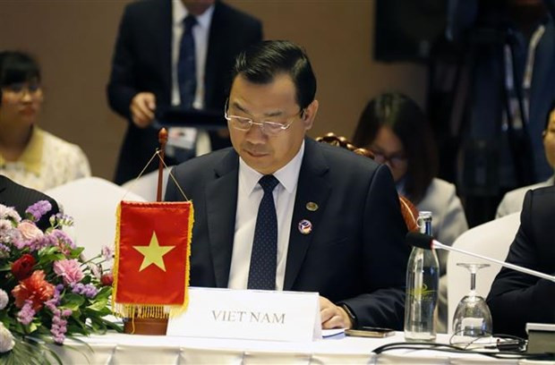 Nguyen Trung Khanh, jefe de la Administración General de Turismo de Vietnam, en el evento. (Fotografía: VNA)