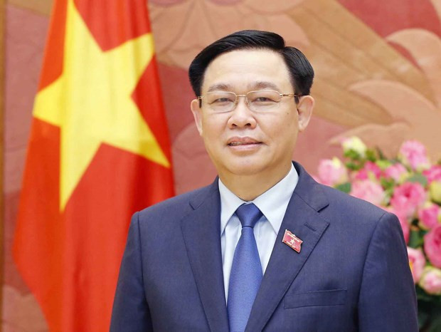 El presidente de la Asamblea Nacional de Vietnam, Vuong Dinh Hue. (Fotografía: VNA)
