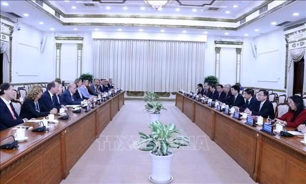 Panorama de la reunión. (Fotografía: VNA)