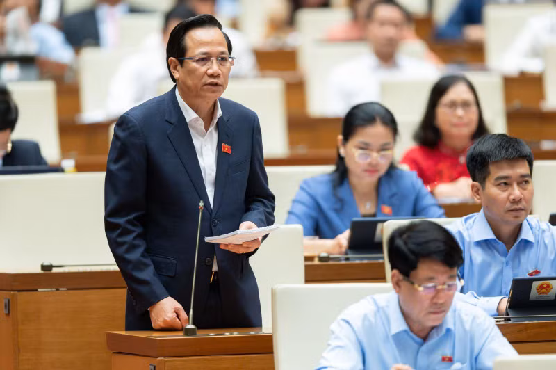 El ministro de Trabajo, Inválidos de Guerra y Asuntos Sociales, Dao Ngoc Dung. (Fotografía: VNA)