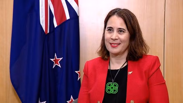 La embajadora de Nueva Zelanda en Vietnam, Tredene Dobson. (Fotografía: VGP)