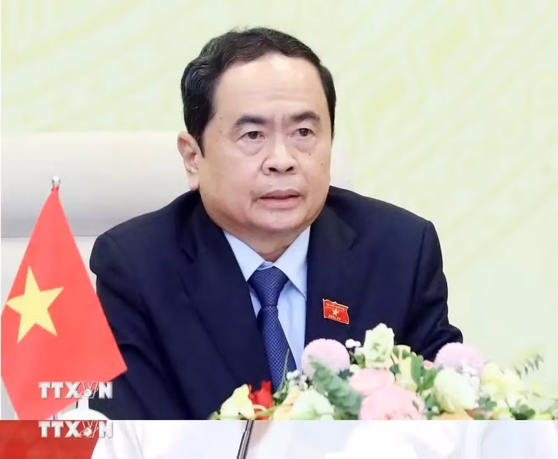 El presidente de la Asamblea Nacional de Vietnam, Tran Thanh Man. (Fotografía: VNA)