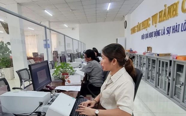 En una oficina. (Fotografía: VNA)