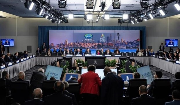 La 34 Reunión de Ministros de Economía y Relaciones Exteriores del Foro de Cooperación Económica Asia-Pacífico (APEC) en San Francisco, Estados Unidos. (Fotografía: VNA)