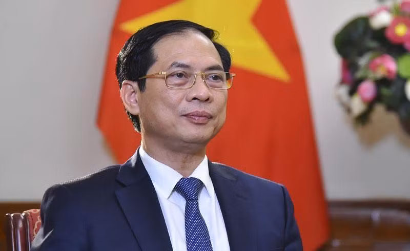 El ministro de Relaciones Exteriores de Vietnam, Bui Thanh Son.