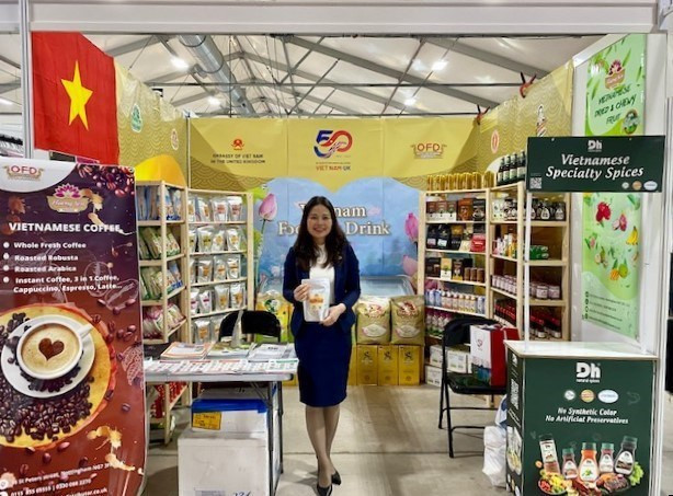 Pabellón de Vietnam en Balmoral Show 2023, en Irlanda del Norte. (Fotografía: VNA)