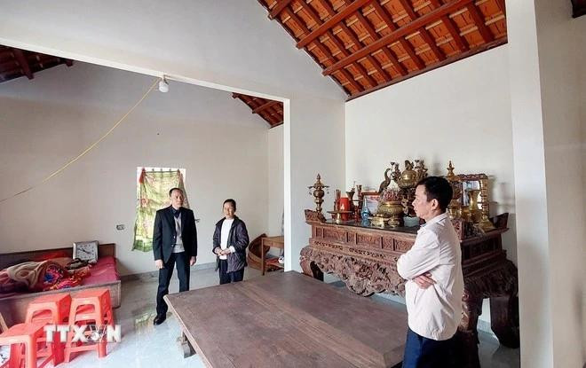 Nueva casa para Vu Thi Nu. (Fotografía: VNA)
