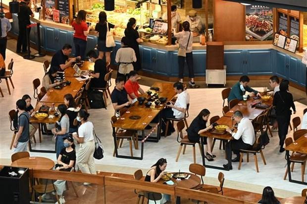 En un centro comercial en Singapur. (Fotografía: VNA)