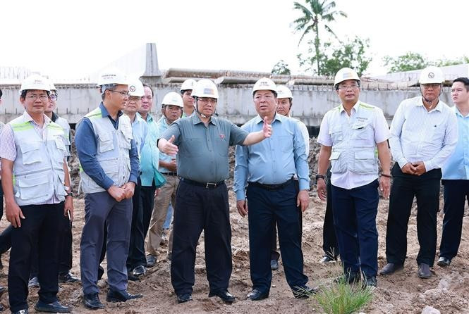 El primer ministro Pham Minh Chính en la actividad. (Fotografía: VNA)