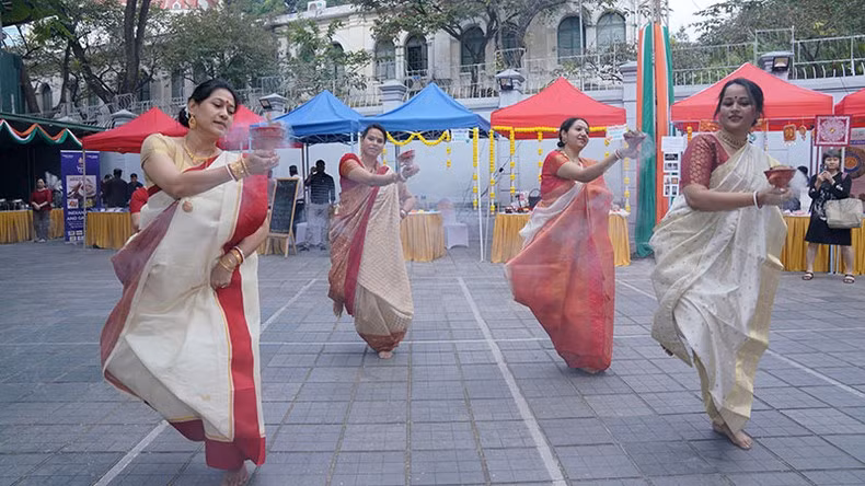 En el evento. (Fotografía: Nhan Dan)