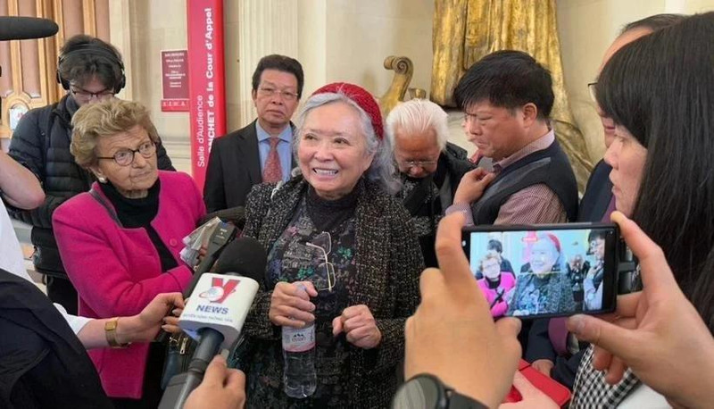 Hélène Luc siempre ha apoyado la batalla legal de Tran To Nga contra el Grupo Monsanto y varias otras empresas químicas que suministraron Agente Naranja (AO)/dioxina al ejército estadounidense durante la guerra de Vietnam. (Fotografía: VNA)
