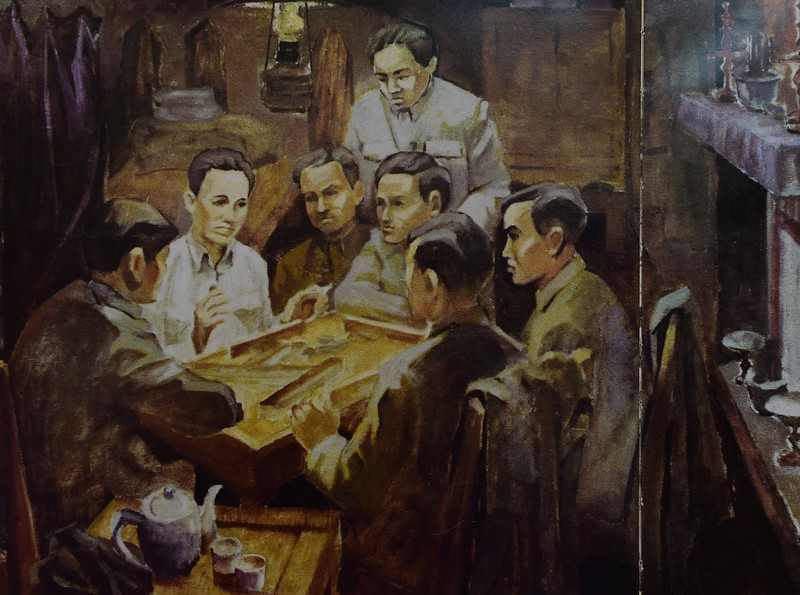 Vista de la conferencia de fundación del Partido Comunista de Vietnam en 1930. (Fotografía: Phan Ke An)