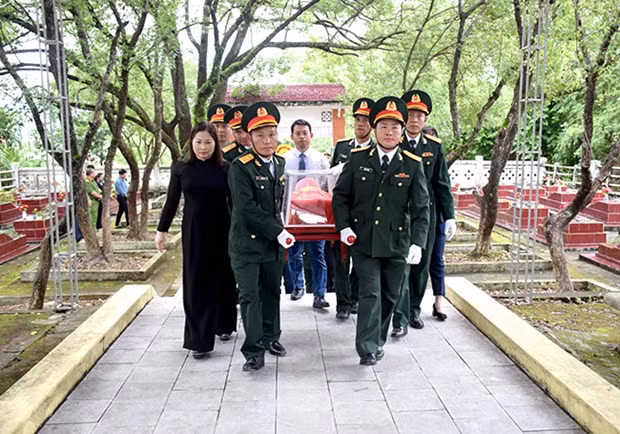 El 29 de septiembre de 1967, Lo Van Noi murió heroicamente en la provincia de Luang Prabang, Laos. (Fotografía: yenbai.gov.vn)