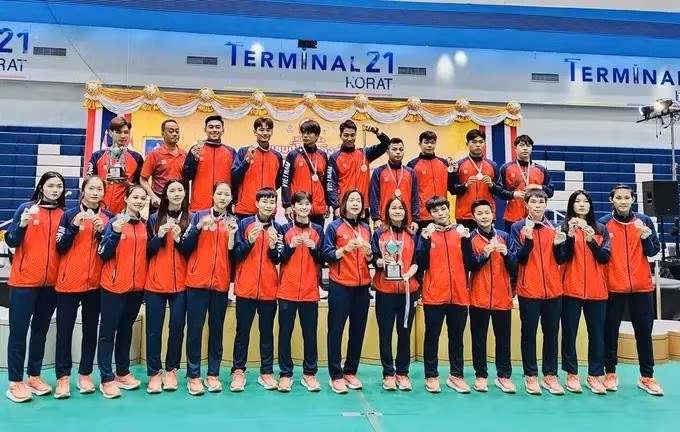 La selección vietnamita. (Fotografía: caumay.vn)