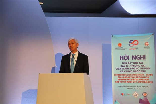 El vicepresidente del Comité Popular de Ciudad Ho Chi Minh Vo Van Hoan. (Fotografía: VNA)