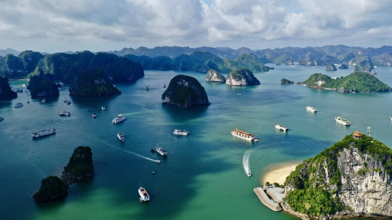La bahía de Ha Long. (Fotografía: baoquangninh.com.vn) 