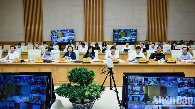 Panorama de la cita en Hanói.