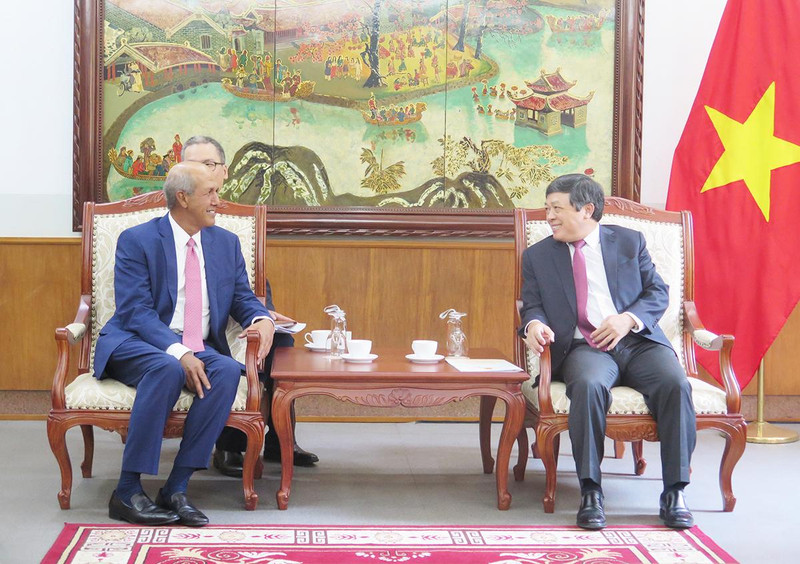 En la reunión. (Fotografía: vietnamtourism.gov.vn)