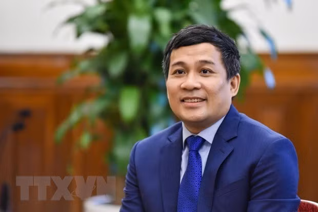 El vicecanciller vietnamita Nguyen Minh Vu. (Fotografía: VNA)