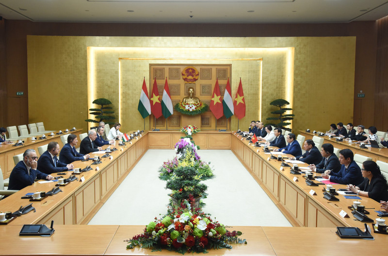 Panorama de la reunión. (Fotografía: Nhan Dan)