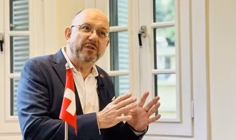 El embajador de Suiza en Vietnam, Thomas Gass. (Fotografía: VNA)