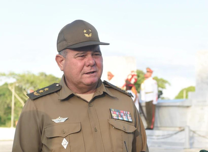 El General de División Víctor Leonardo Rojo Ramos, jefe de la Dirección Política del Ministerio de las Fuerzas Armadas Revolucionarias de Cuba. (Fotografía: VNA)