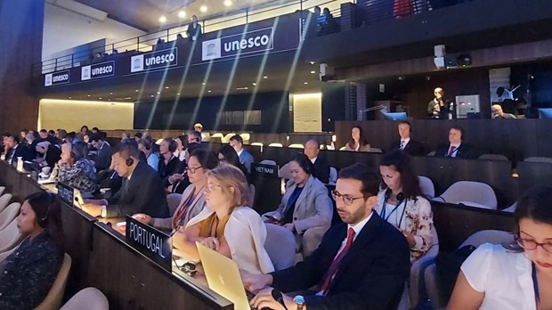 En la reunión. (Fotografía: VNA)