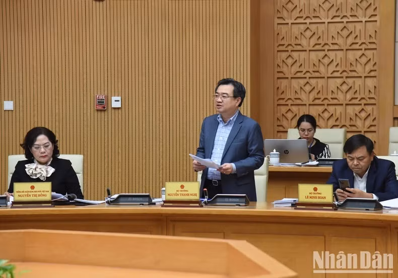 El ministro de Construcción, Nguyen Thanh Nghi.