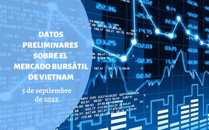 Infografía: Mercado bursátil de Vietnam - 5 de septiembre