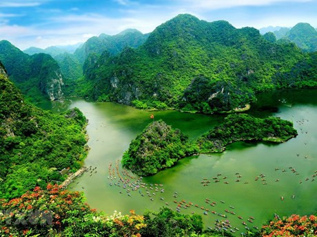Belleza del complejo turístico de Trang An. (Fotografía: VNA)