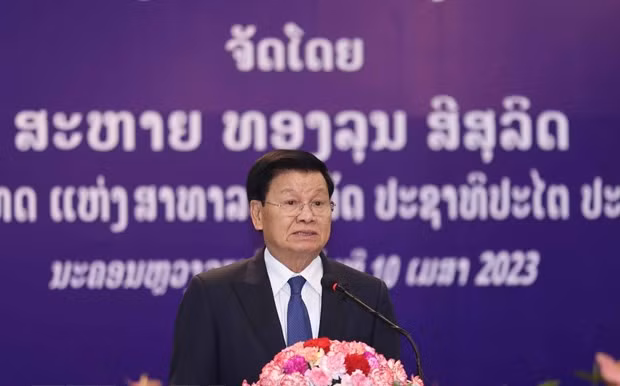 El máximo dirigente anfitrión interviene en la cita.