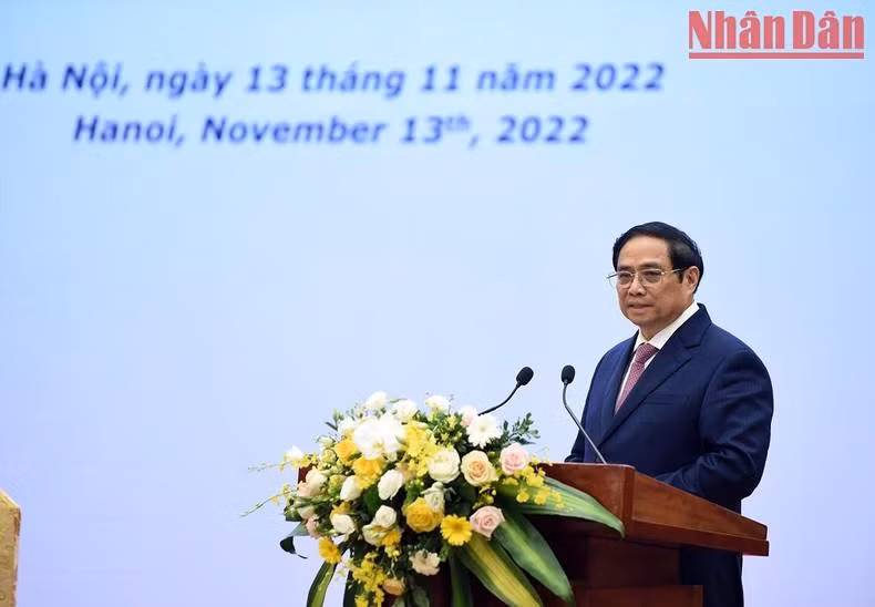 Según Minh Chinh, han sido alentadores los resultados de la cooperación económica entre Vietnam y Alemania en los últimos años, pero todavía no se corresponden con su potencial. Según Minh Chinh, han sido alentadores los resultados de la cooperación económica entre Vietnam y Alemania en los últimos años, pero todavía no se corresponden con su potencial.