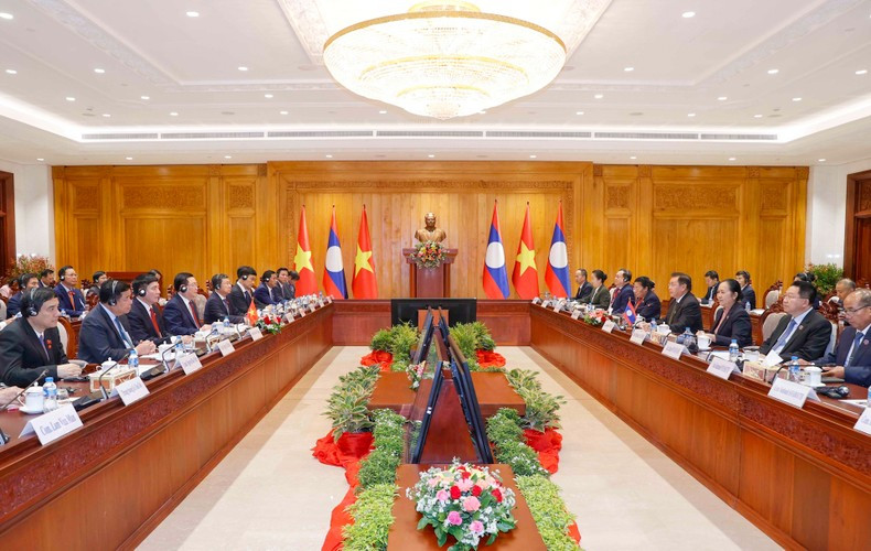 Panorama de la reunión. (Fotografía: VNA)