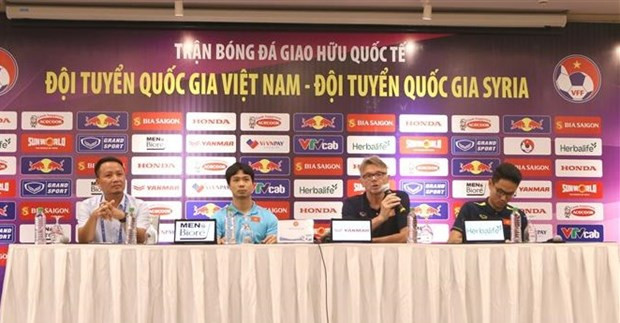 En la rueda de prensa. (Fotografía: VNA)
