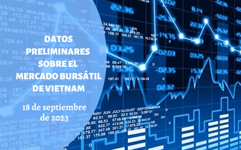 Infografía: Mercado bursátil de Vietnam - 18 de septiembre de 2023