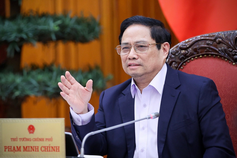 El primer ministro de Vietnam, Pham Minh Chinh. (Fotografía: VGP)