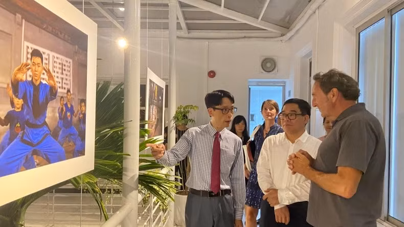 En el evento. (Fotografía: Nhan Dan)