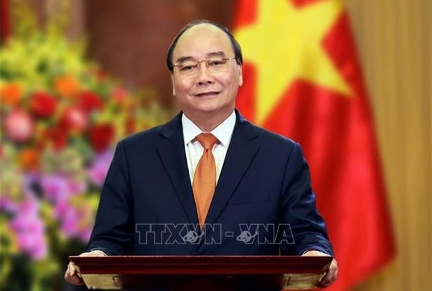 El presidente de Vietnam, Nguyen Xuan Phuc. (Fotografía: VNA)