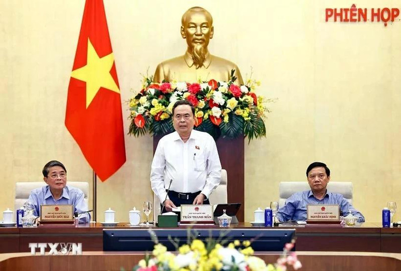 El presidente de la Asamblea Nacional de Vietnam, Tran Thanh Man. (Fotografía: VNA)