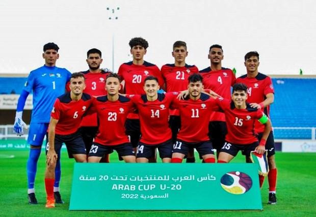 Phu Tho lista para el partido amistoso de fútbol sub-20 entre Vietnam y Palestina. (Fotografía: VNA)